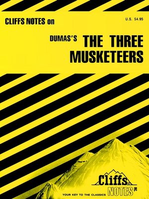 cover image of CliffsNotes on Dumas' The Three Musketeers